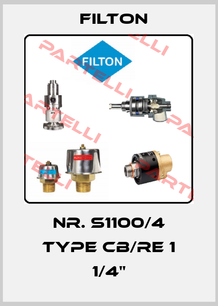 Nr. S1100/4 Type CB/RE 1 1/4" Filton