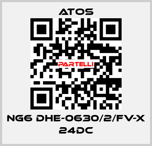 NG6 DHE-0630/2/FV-X 24DC Atos