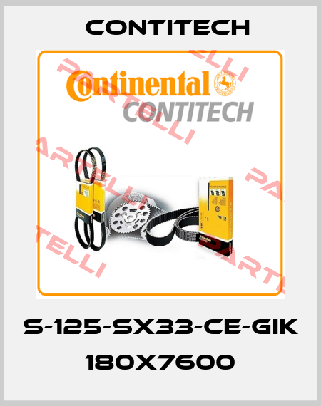 S-125-SX33-CE-GIK 180X7600 Contitech