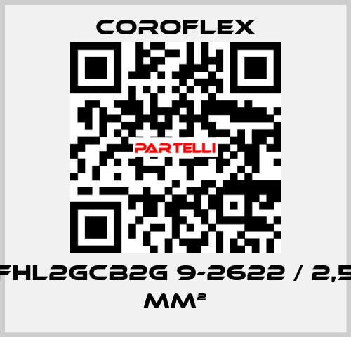FHL2GCB2G 9-2622 / 2,5 mm² COROFLEX