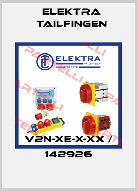 V2N-XE-X-XX / 142926 Elektra Tailfingen