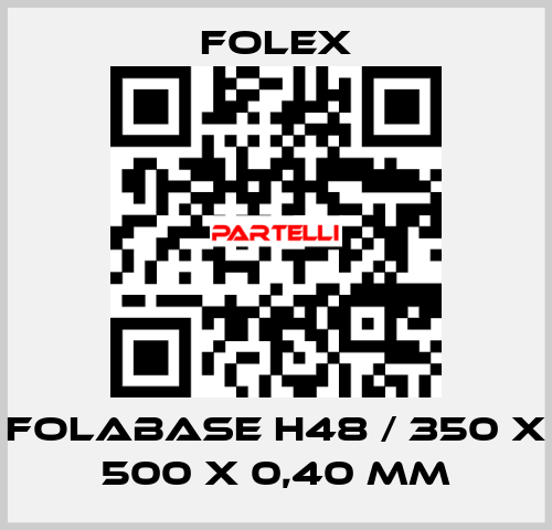 Folabase H48 / 350 x 500 x 0,40 mm Folex