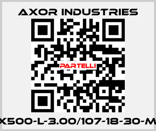 SAX500-L-3.00/107-18-30-M-00 Axor Industries