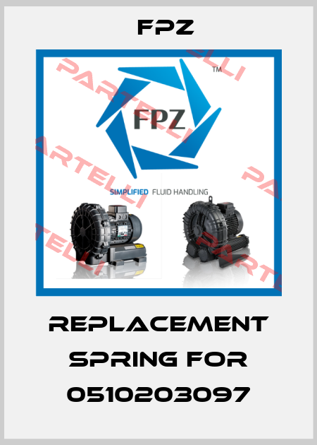 Replacement spring for 0510203097 Fpz