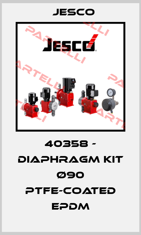 40358 - Diaphragm Kit Ø90 PTFE-coated EPDM Jesco