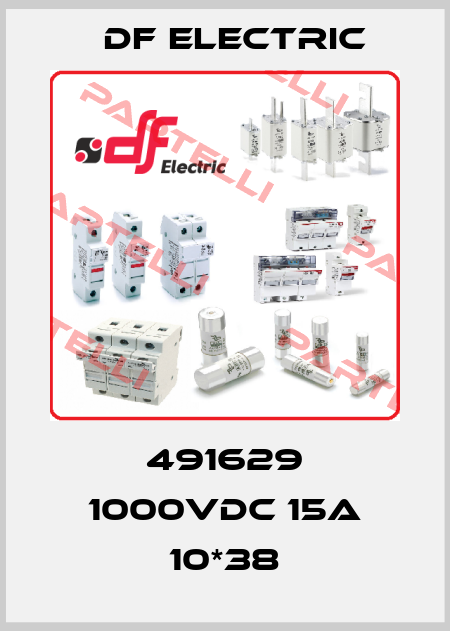 491629 1000VDC 15A 10*38 DF Electric