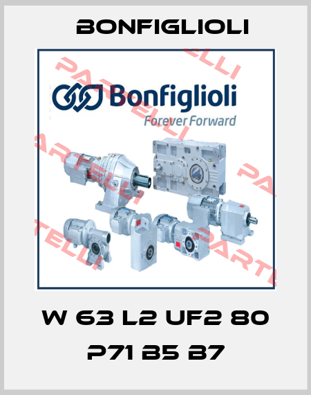 W 63 L2 UF2 80 P71 B5 B7 Bonfiglioli