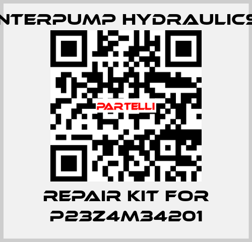 Repair kit for P23Z4M34201 Interpump hydraulics