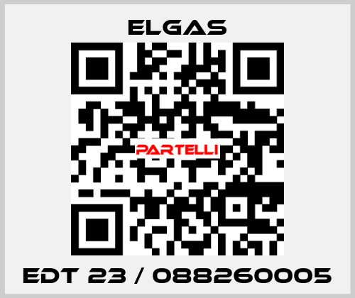 EDT 23 / 088260005 ELGAS