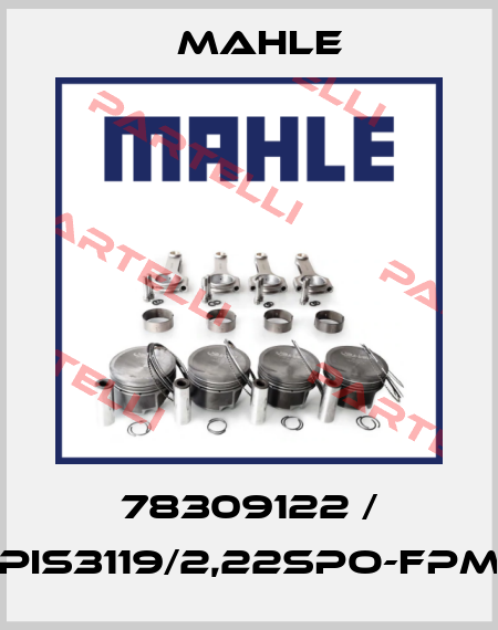 78309122 / PIS3119/2,22SPO-FPM MAHLE