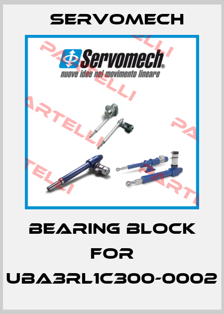Bearing block for UBA3RL1C300-0002 Servomech