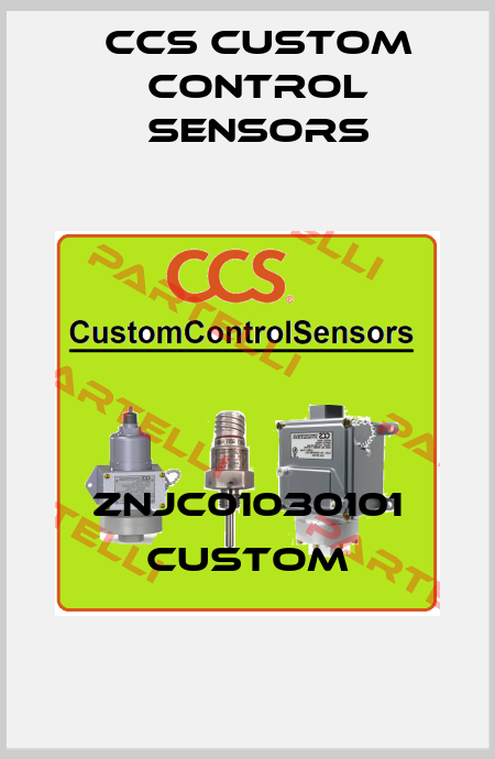 ZNJC01030101 custom CCS Custom Control Sensors