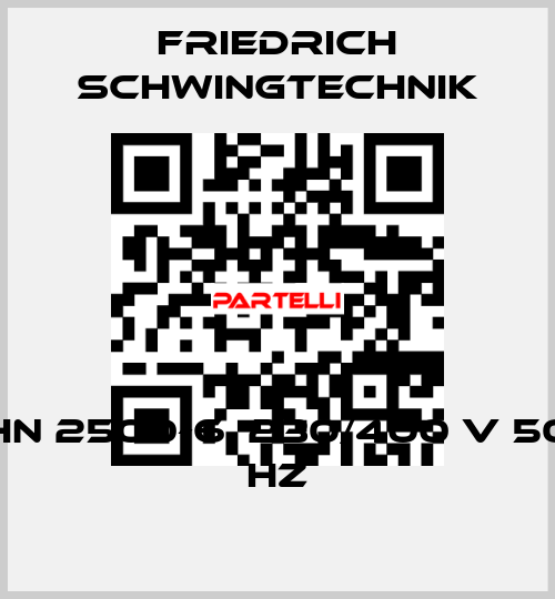 HN 2500-6, 230/400 V 50 HZ Friedrich Schwingtechnik