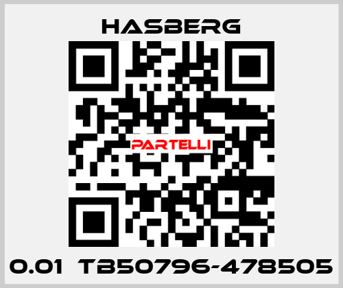 0.01	TB50796-478505 Hasberg