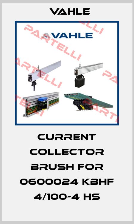 current collector brush for 0600024 KBHF 4/100-4 HS Vahle
