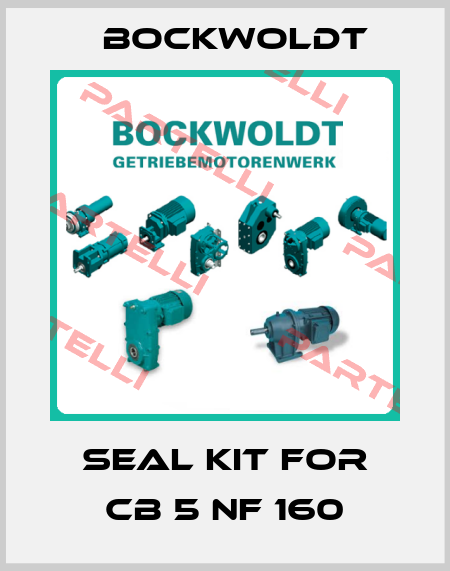 Seal kit for CB 5 NF 160 Bockwoldt
