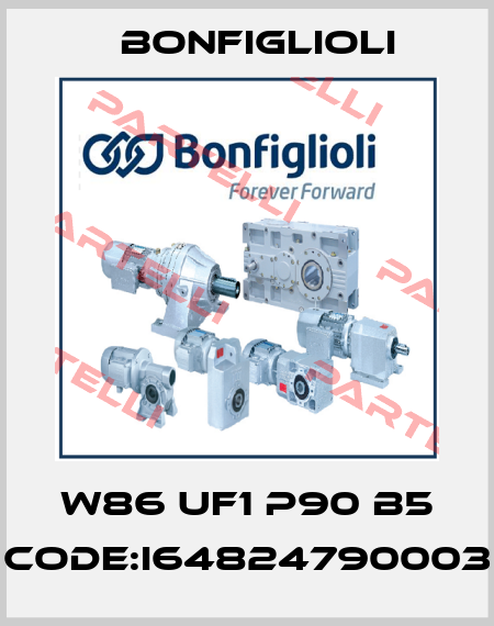 W86 UF1 P90 B5 CODE:I64824790003 Bonfiglioli