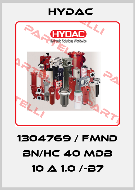 1304769 / FMND BN/HC 40 MDB 10 A 1.0 /-B7 Hydac