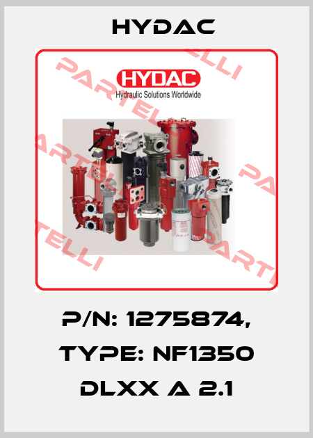 P/N: 1275874, Type: NF1350 DLXX A 2.1 Hydac