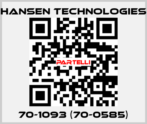 70-1093 (70-0585) HANSEN TECHNOLOGIES