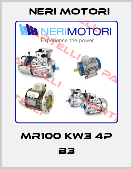 MR100 kw3 4p B3 Neri Motori