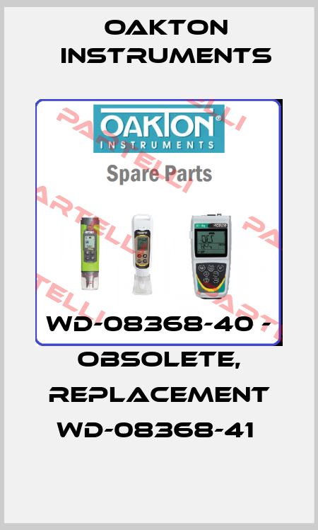 WD-08368-40 - OBSOLETE, REPLACEMENT WD-08368-41  Oakton Instruments