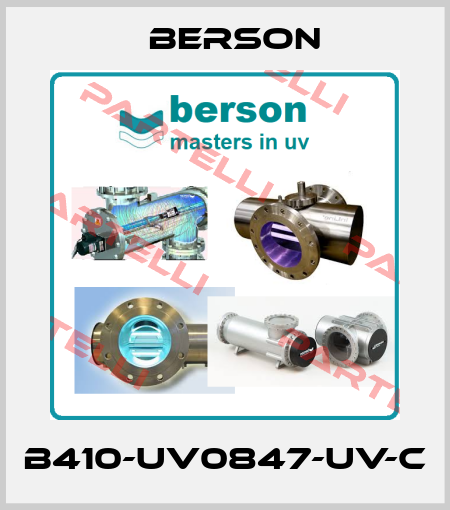 B410-UV0847-UV-C Berson