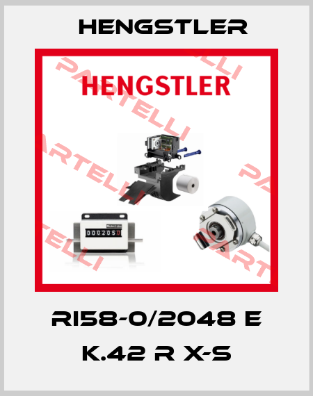 RI58-0/2048 E K.42 R X-S Hengstler