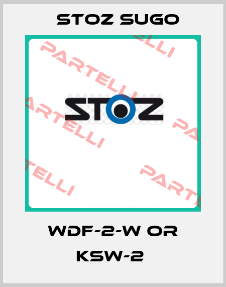 WDF-2-W OR KSW-2  Stoz Sugo