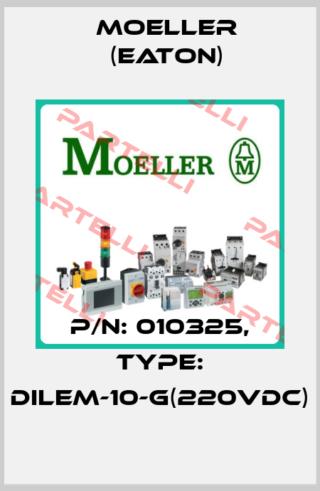 p/n: 010325, Type: DILEM-10-G(220VDC) Moeller (Eaton)
