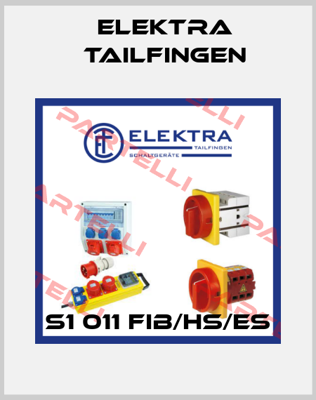 S1 011 FIB/HS/ES Elektra Tailfingen