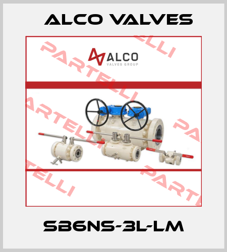 SB6NS-3L-LM Alco Valves
