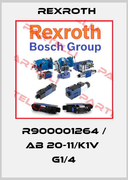 R900001264 / AB 20-11/K1V  G1/4 Rexroth