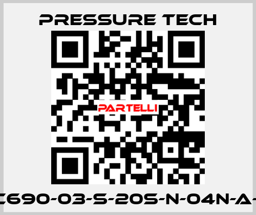 LGC690-03-S-20S-N-04N-A-SV Pressure Tech