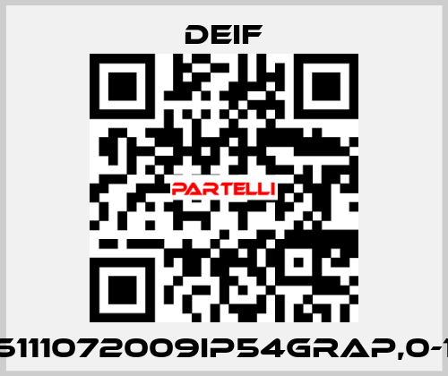 296111072009IP54GRAP,0-15A Deif