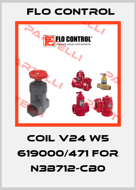 COIL V24 W5 619000/471 FOR N3B712-CB0 Flo Control