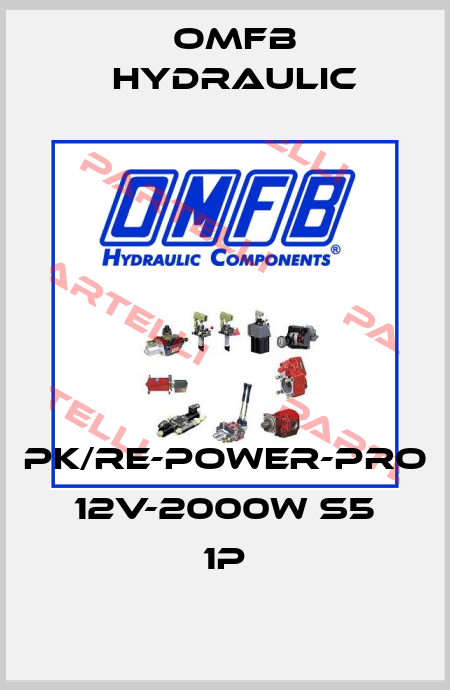 PK/RE-POWER-PRO 12V-2000W S5 1P OMFB Hydraulic