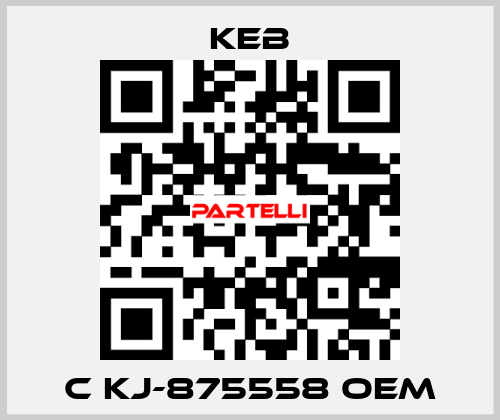 C KJ-875558 OEM KEB