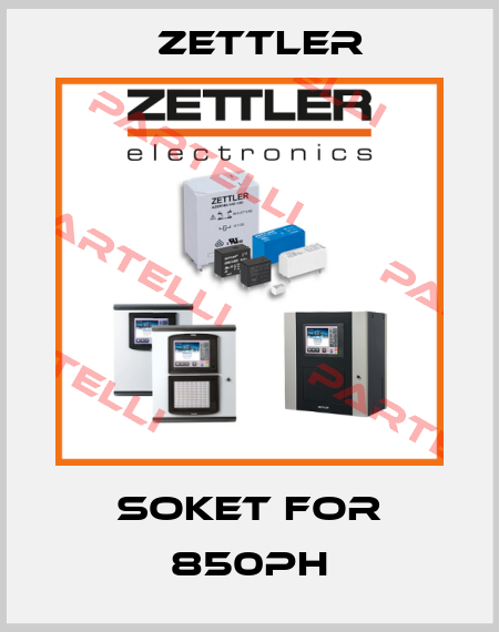 SOKET for 850PH Zettler