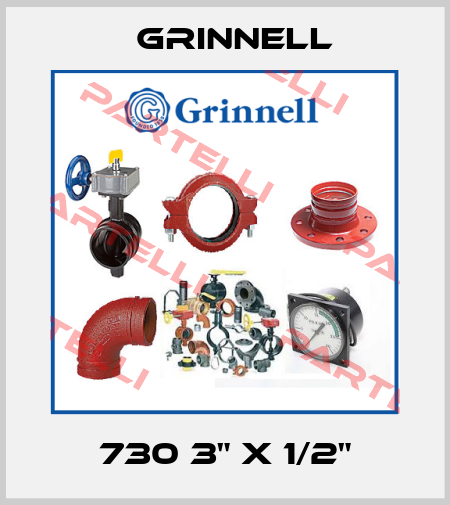 730 3" X 1/2" Grinnell