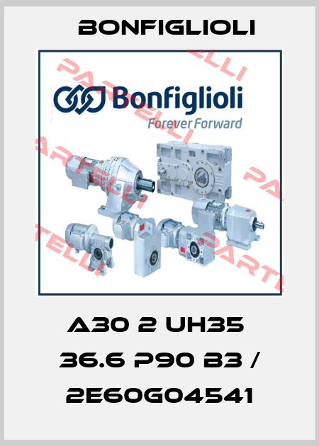 A30 2 UH35  36.6 P90 B3 / 2E60G04541 Bonfiglioli