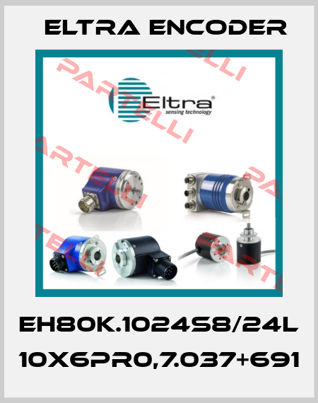 EH80K.1024S8/24L 10X6PR0,7.037+691 Eltra Encoder
