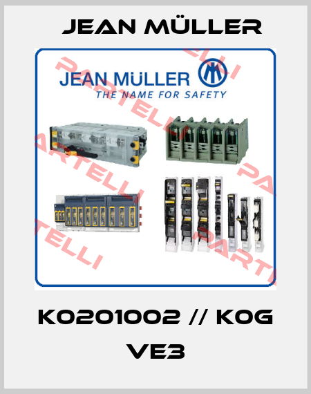 K0201002 // K0G VE3 Jean Müller