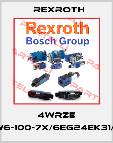 4WRZE 16-W6-100-7X/6EG24EK31/F1M Rexroth