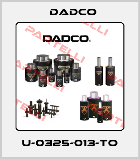 U-0325-013-TO DADCO