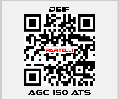 AGC 150 ATS Deif