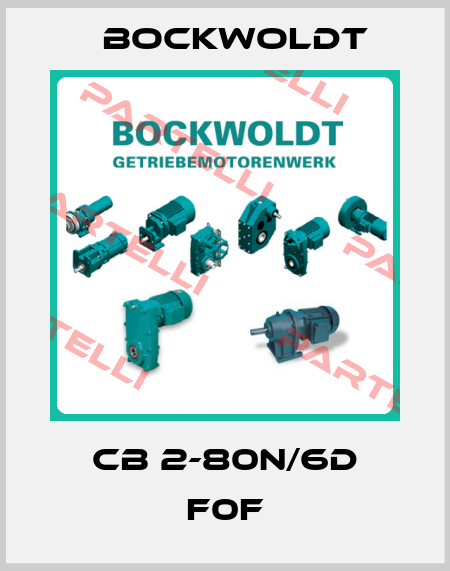 CB 2-80N/6D F0F Bockwoldt