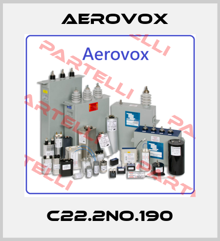 C22.2NO.190 Aerovox