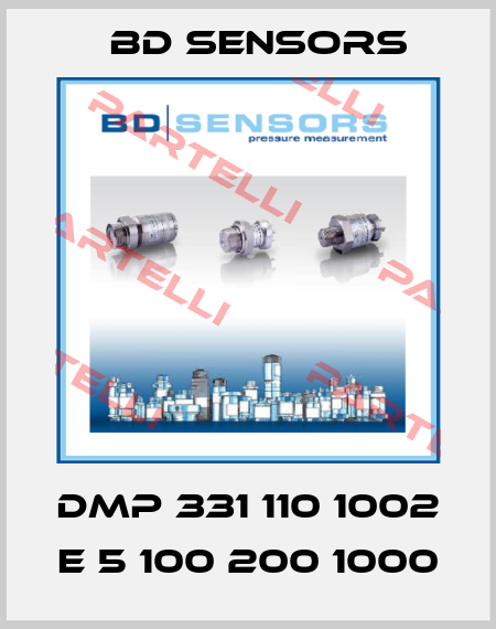 DMP 331 110 1002 E 5 100 200 1000 Bd Sensors