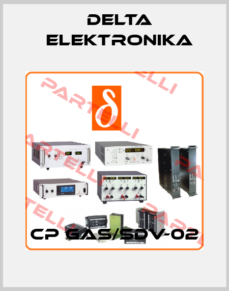 CP GAS/SDV-02 Delta Elektronika